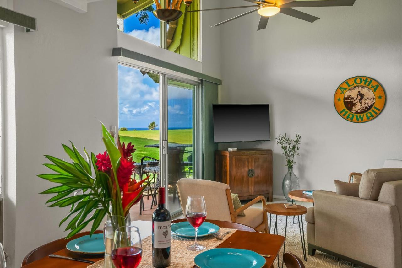 Beautiful 2Br 2Ba Puamana, Ocean And Mountain View, Pool Villa Princeville Ngoại thất bức ảnh