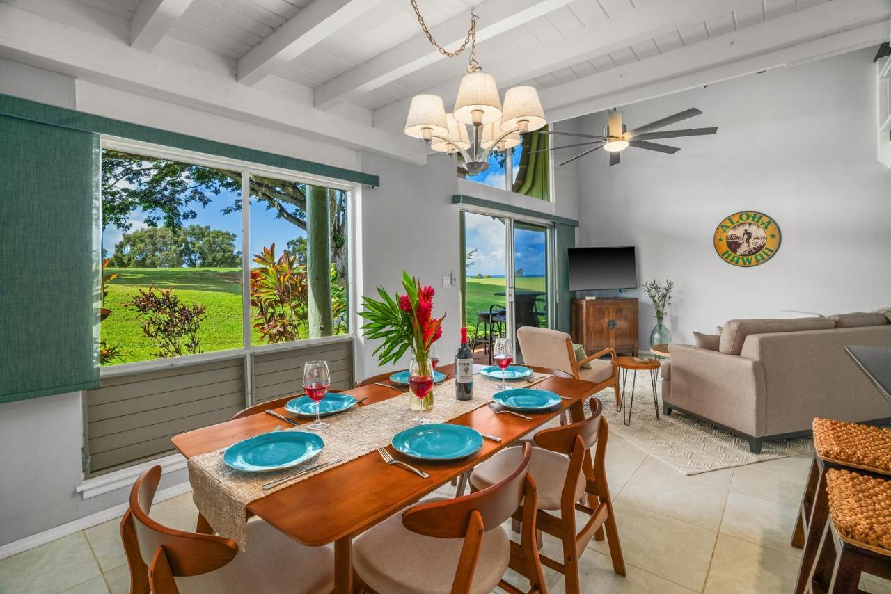 Beautiful 2Br 2Ba Puamana, Ocean And Mountain View, Pool Villa Princeville Ngoại thất bức ảnh